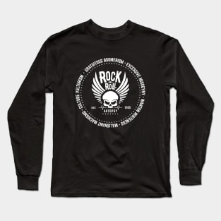 Rock-n-Roll Autopsy Five Categories Long Sleeve T-Shirt